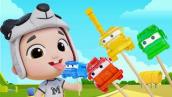 Bài Hát Xe Cứu Hỏa | Bánh xe trên xe buýt | ABC Song for Baby #appMink Kids Song \u0026 Nursery Rhymes